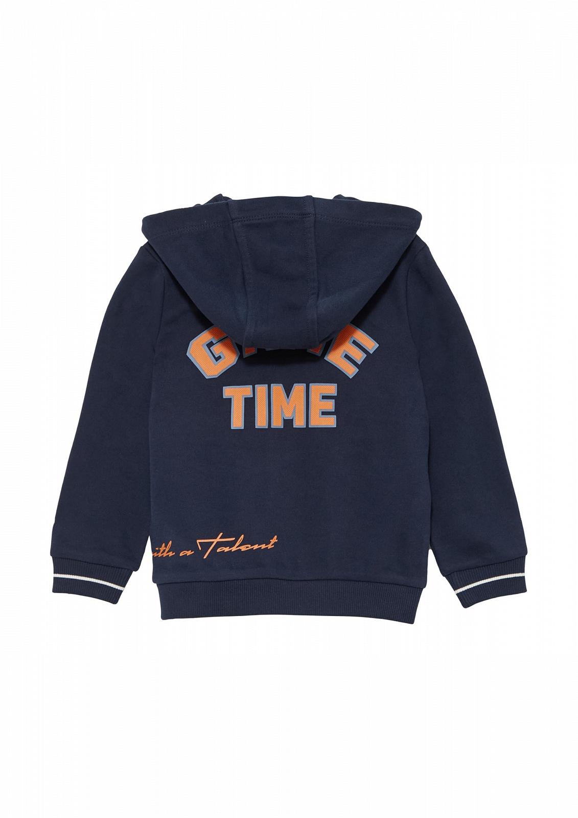 Толстовка s.Oliver для хлопчиків з принтом і вишивкою Толстовка з капюшоном і принтами, фото №3