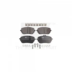 Комплект гальмівних колодок, дискове гальмо NK 223398 для MERCEDES-BENZ передня вісь - Фото 1