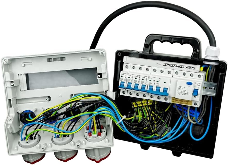 Силовий розподільник Doktorvolt ‎DV-7266-D Сірий, фото №6