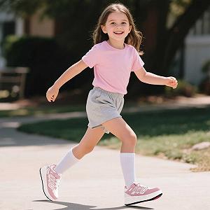Кроссовки на колесиках и девочек, 2-в-1, со съемными колесиками, роликовые коньки, легкие, регулируемые, нескользящие synthetic.ua - Фото 1