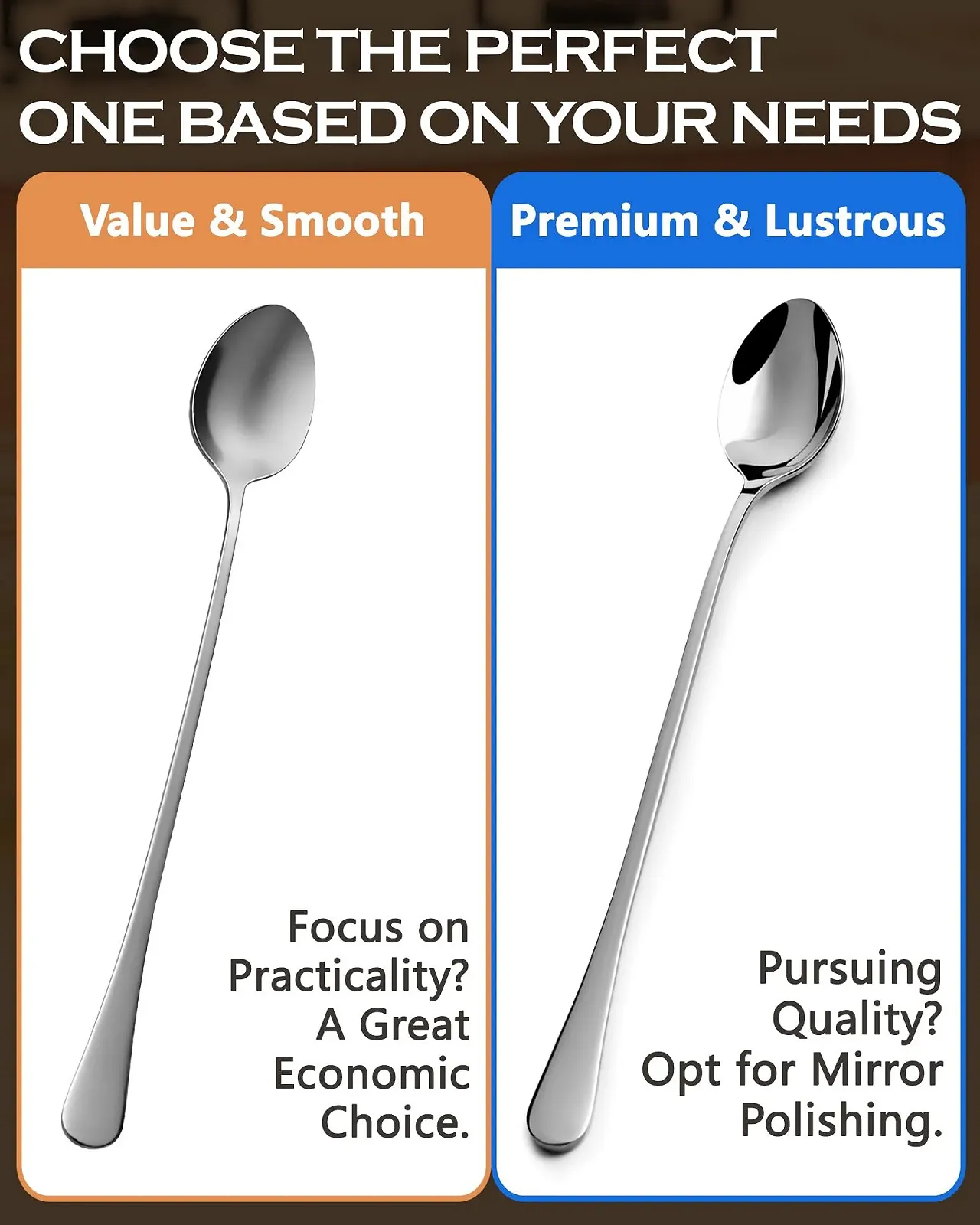 Ложка чайна Lang 12 штук, 19 см, з нержавіючої сталі, дзеркально полірована, можна мити в посудомийній машині, фото №6