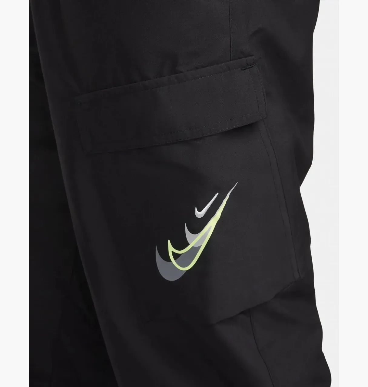 Штаны Nike Wolven Cargo Черные S, фото №5