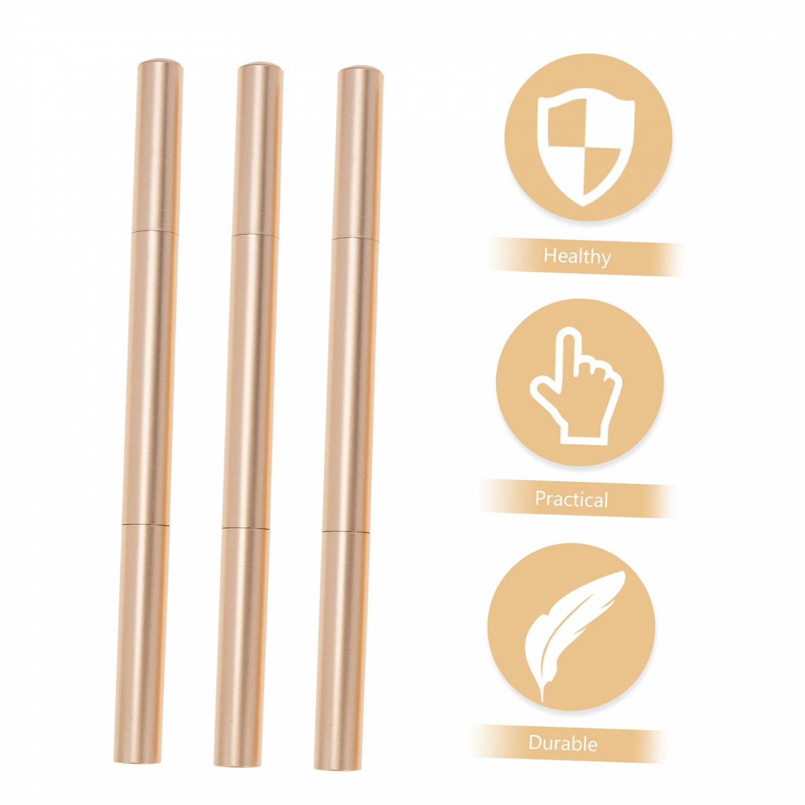 Олівець для брів POPETPOP 3st Двосторонній Чорний, фото №7