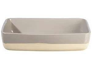 Форма для запікання ASA прямокутна 28.5 x 20 x 6 см, бежева - Фото 1