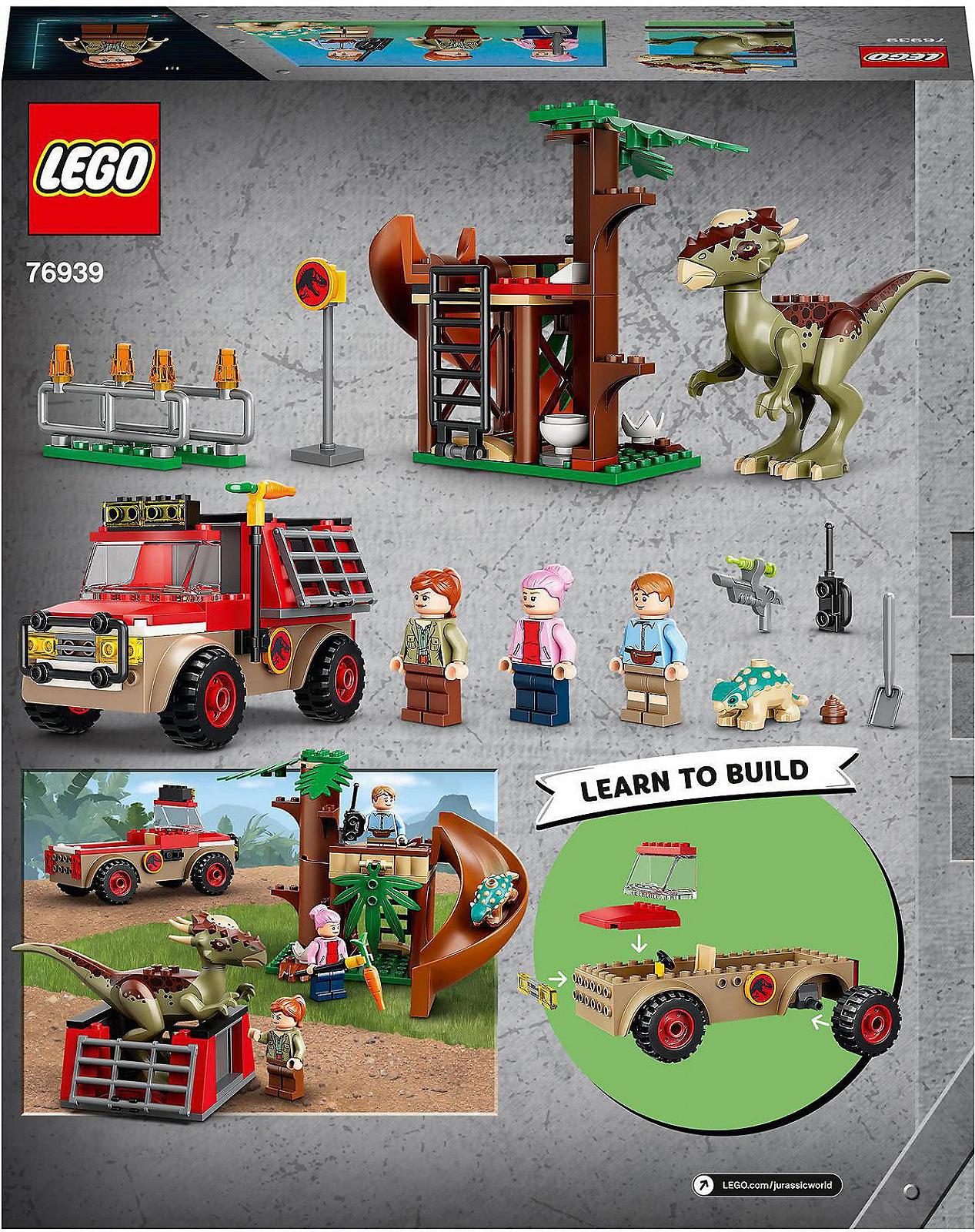 Конструктор LEGO Jurassic World 76939 Побег Стигимолоха с фигурками и домиком на дереве, подарок с динозавром, фото №9