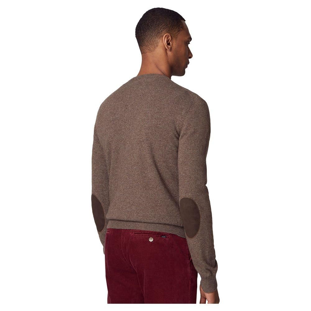 Чоловічий пуловер Hackett London Merino Cash Mix Crew, фото №2