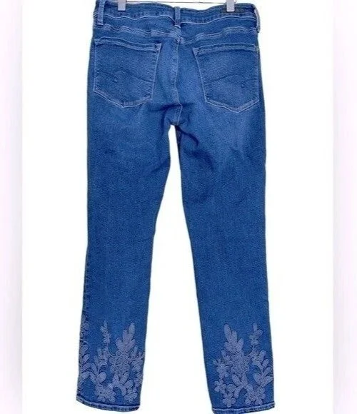 Женские джинсовые штаны MAVI SOPHIE ANKLE Mid Embroidery Stretch - 28, фото №2