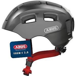 Велосипедний шолом ABUS Youn-I 2.0 з підсвічуванням для дітей, підлітків, молоді, дівчаток та хлопчиків - Фото 1