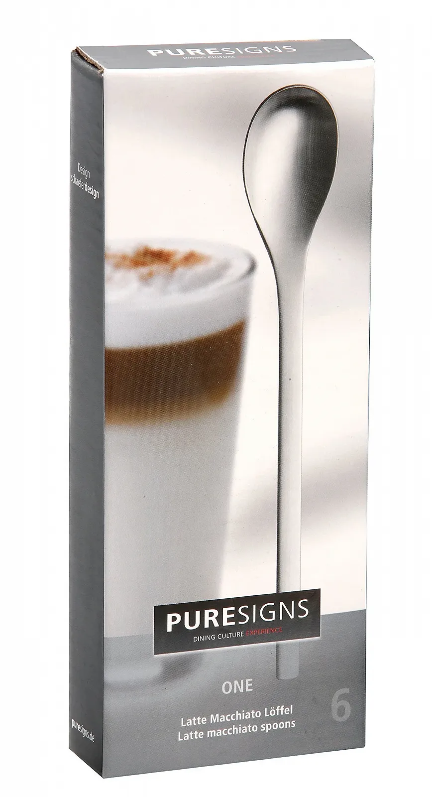 Ложка Latte Macchiato Puresigns 3010627, набор 6 штук, фото №2