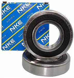 Підшипник NKE 6200 2RS2 (10*30*9) резину - Фото 1