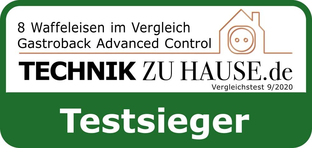 Вафельниця GASTROBACK Advanced Control 42424, 5 програм, 7 рівнів підсмажування, управління через РК-дисплей, 1600 Вт, нержавіюча сталь, сріблястий, фото №9