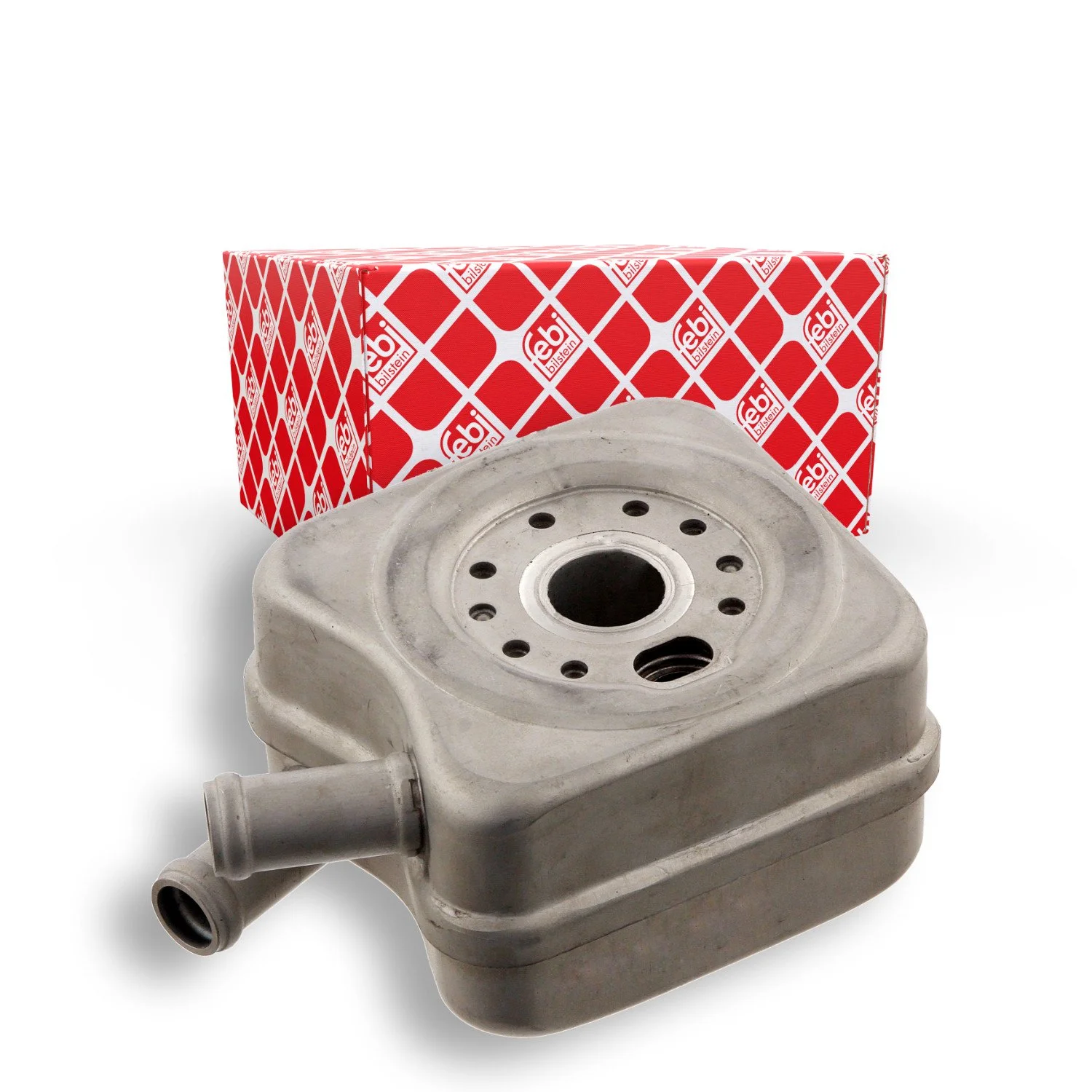 Масляный радиатор двигателя FEBI BILSTEIN 31110 для AUDI SEAT SKODA VW, фото №1 Масляный радиатор двигателя FEBI BILSTEIN 31110 для AUDI SEAT SKODA VW, фото №1