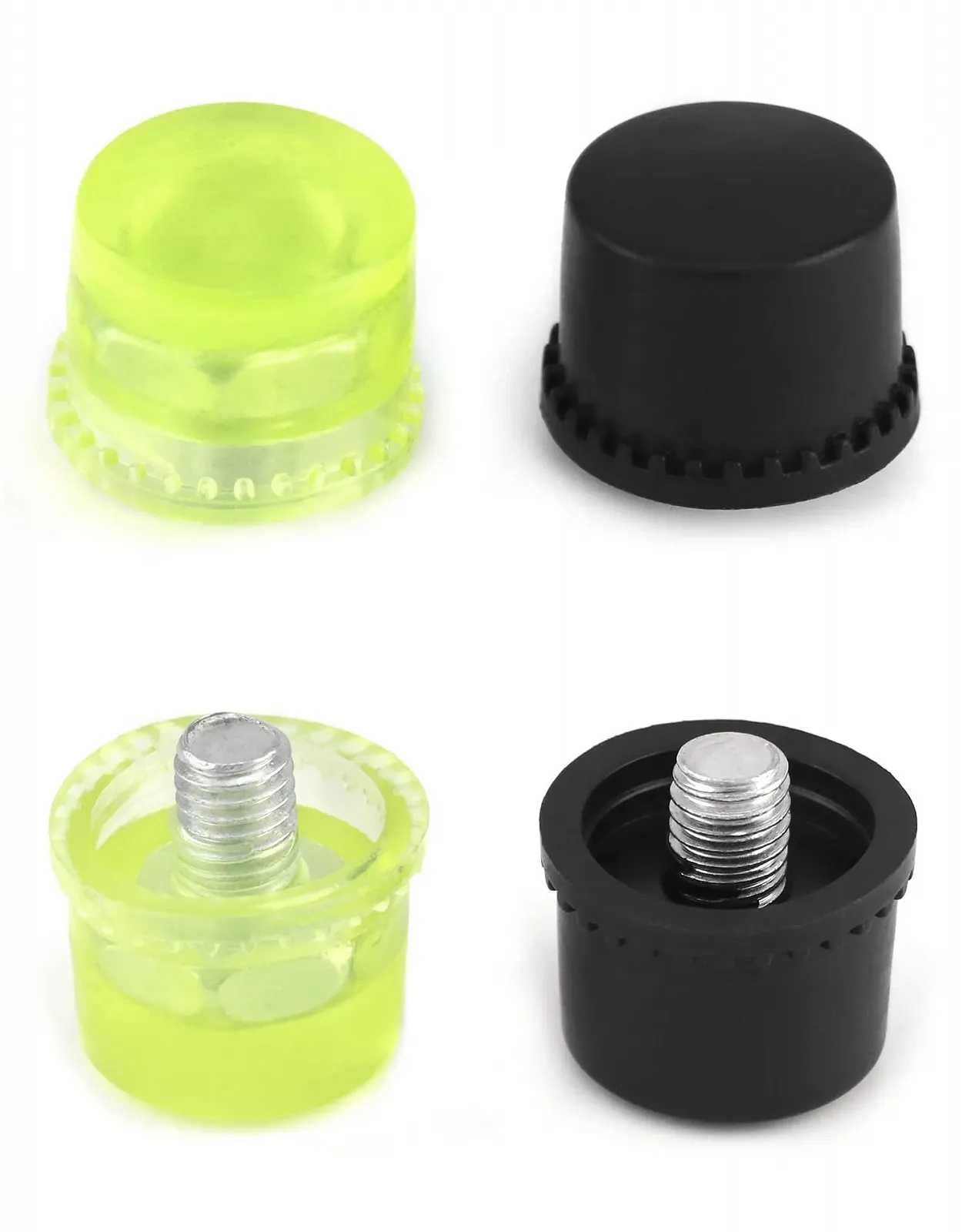 Резиновый молоток QWORK 25 mm с двойной головкой и нескользящей рукояткой, фото №3 Резиновый молоток QWORK 25 mm с двойной головкой и нескользящей рукояткой, фото №3