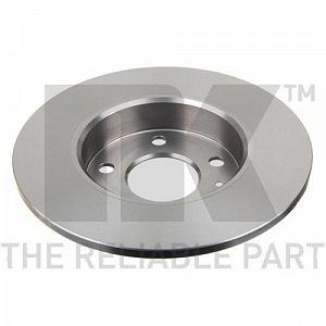 Тормозной диск NK 203631 для OPEL VAUXHALL CHEVROLET задняя ось synthetic.ua - Фото 1