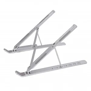 Подставка для ноутбука Elprico, регулируемая, алюминиевая, эргономичная, складная, портативная, настольная, совместима с 10-15.6 дюймов - Фото 1