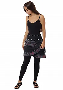 Спідниця-запаска жіноча Purewonder SK196, бавовняна з кишенею synthetic.ua - Фото 1