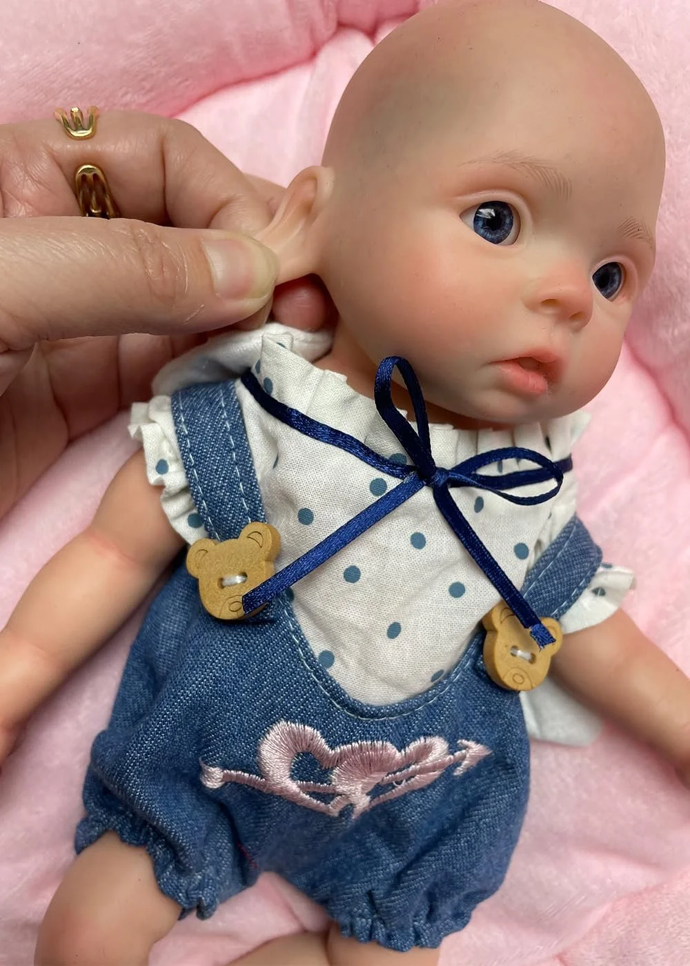 Кукла Abenduot, 11 дюймов, полностью силиконовая, анатомически правильная, мягкая силиконовая кукла Reborn для детей, для коллекционирования на день рождения, фото №3