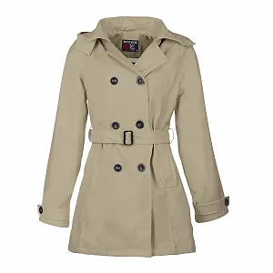 Breizh Ocean Carnac Женский Плащ-дождевик с капюшоном - Фото 1