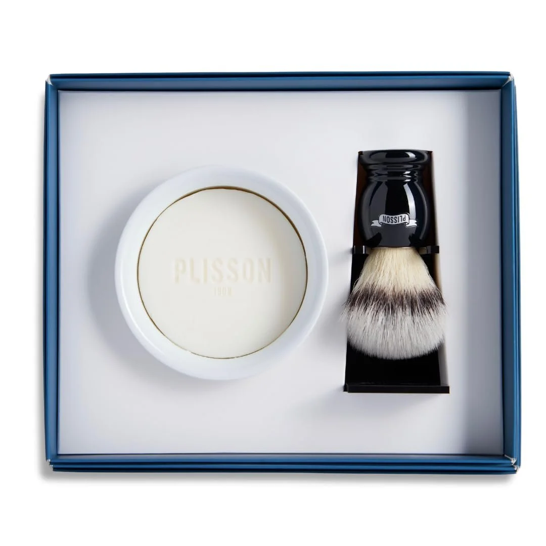 Набор для бритья Plisson Starter Kit Essential Size 12 Черный, фото №1