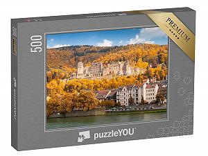 Пазл puzzleYOU Коллекция «Гейдельбергский замок» "Руины Гейдельбергского замка, Германия" 500 элементов - Фото 1