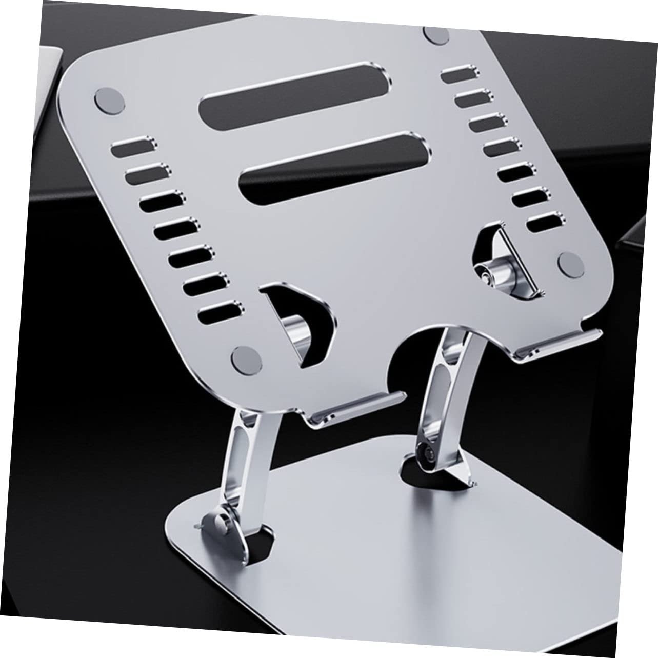 Підставка для ноутбука NUOBESTY Регульована Портативна Складана Алюмінієва, фото №9