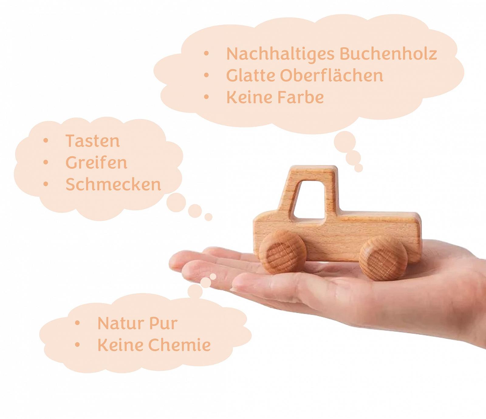 Дерев'яний Woodily Wooden Toys Іграшковий Автомобіль, фото №4