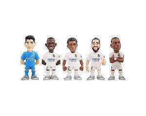 Фигурки MINIX Real Madrid Набор 5 (Куртуа/Винисиус/Беллингем/Карвахаль/Мбаппе) synthetic.ua - Фото 1