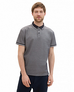 Поло Polo 1041795ХХ10668 Tom Tailor Темно-синій 2XL - Фото 1