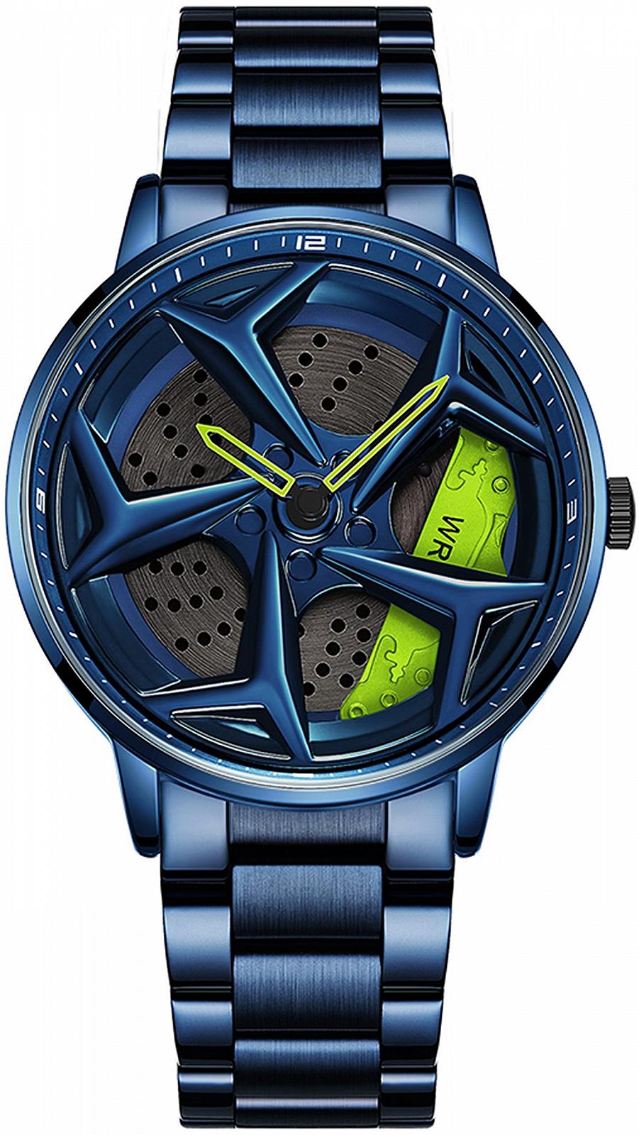 Чоловічий годинник Findtime Rims, аналоговий кварцовий, нержавіюча сталь, водонепроникність 30 м, фото №1