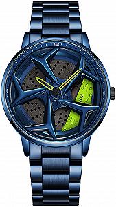 Чоловічий годинник Findtime Rims, аналоговий кварцовий, нержавіюча сталь, водонепроникність 30 м - Фото 1