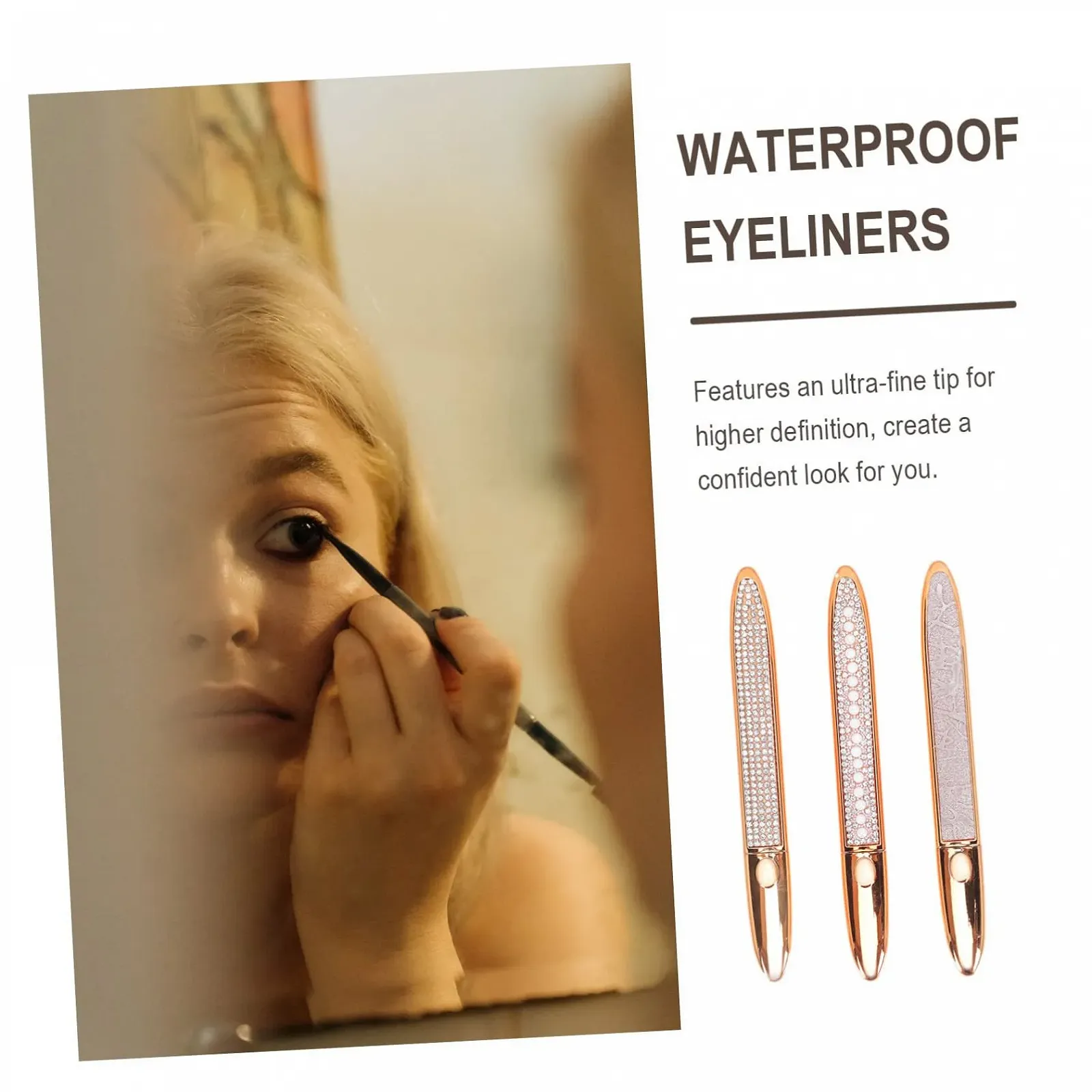 Подводка для глаз Mikinona Коричневый, фото №4