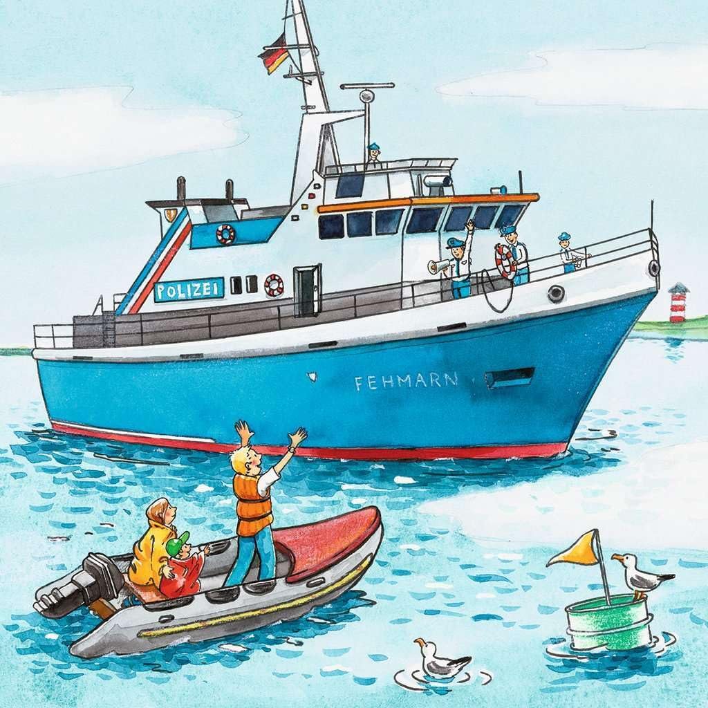 Пазл Ravensburger 09221 Полиция в действии 3 x 49 деталей, фото №5