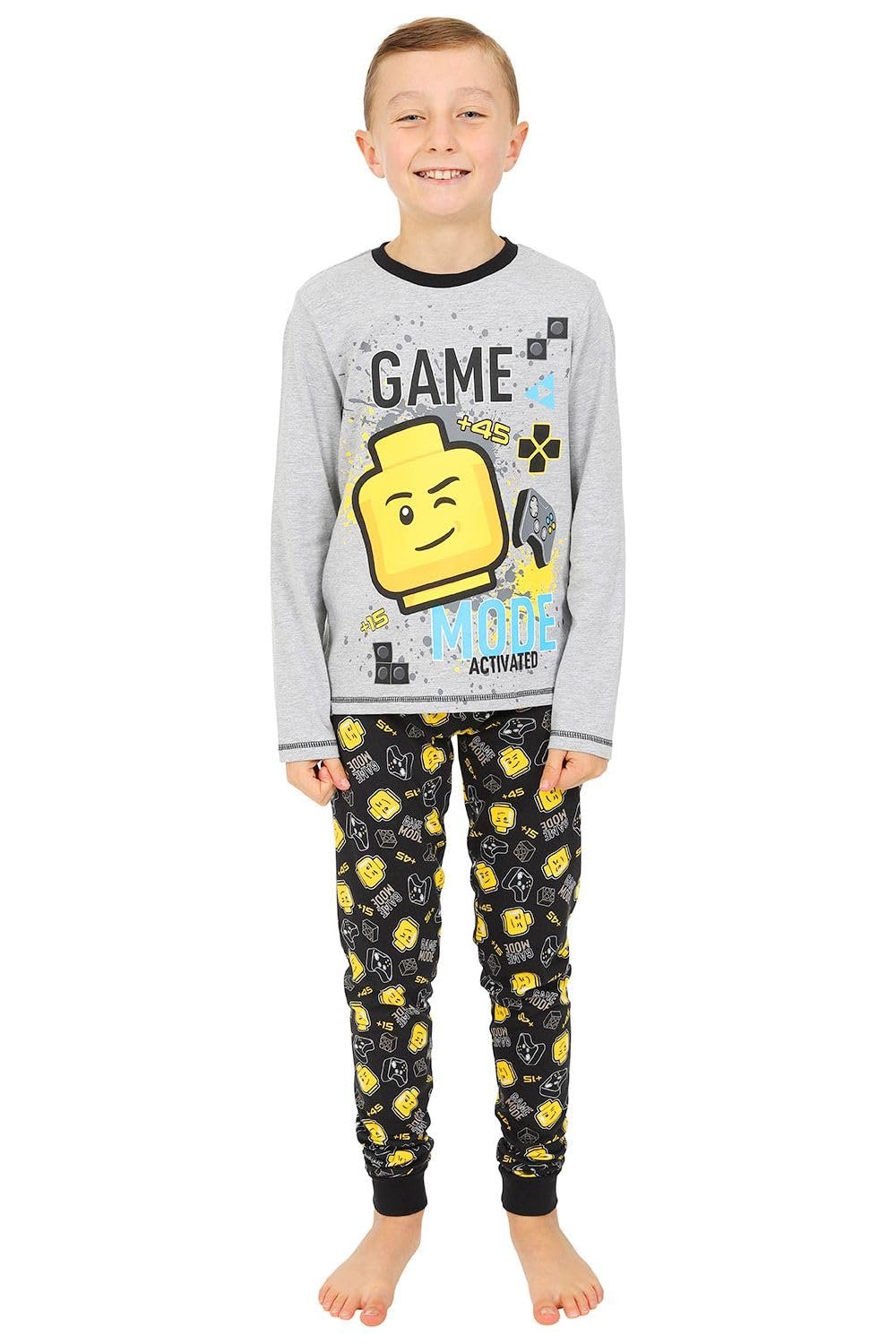 Комплект піжами Lego Gaming Mode Activated Довгий, фото №2 Комплект піжами Lego Gaming Mode Activated Довгий, фото №2