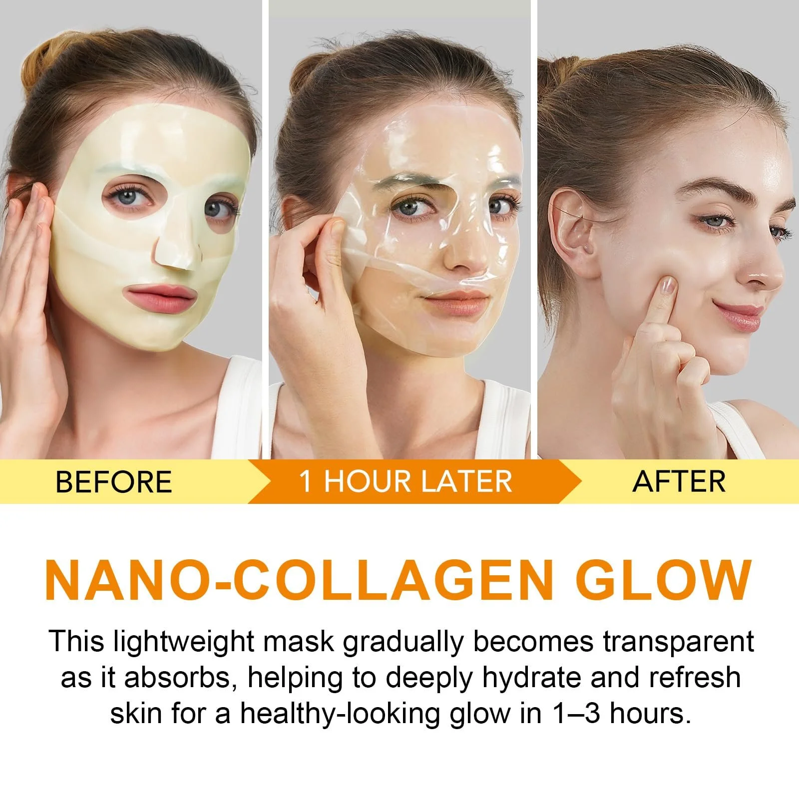 Маска для обличчя Kojic Acid Curcuma Brightening Firming Anti-Aging Leaf - Even Tonic, Зволоження, Заспокоєння, фото №5