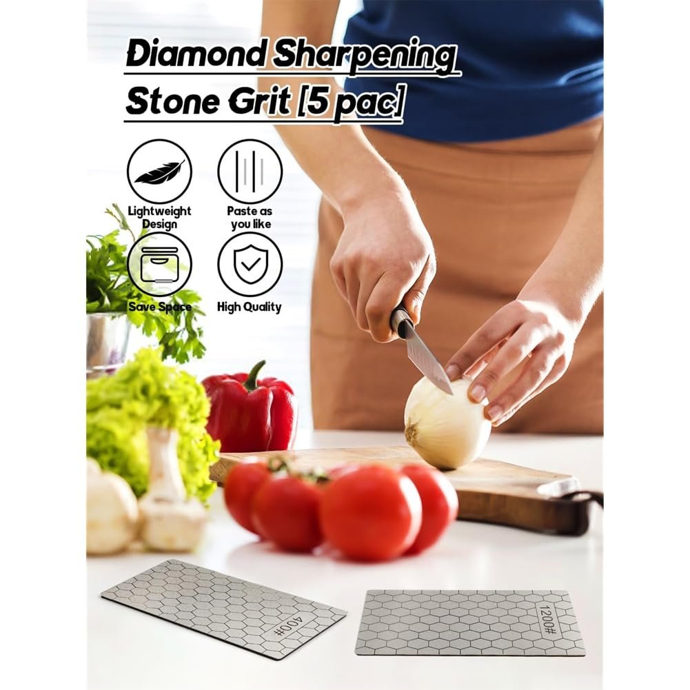 Набор алмазных точильных камней 7 шт Diamond Honeycomb Silicone base, фото №6