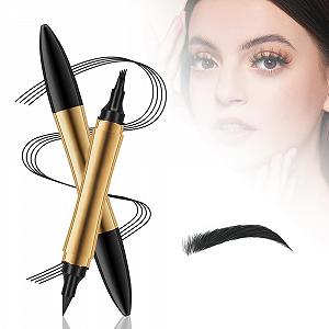 Карандаш Magic 3D Micro Blade Tattoo 4-Pointed Waterproof Anti-Stain 04#Чёрный - Фото 1