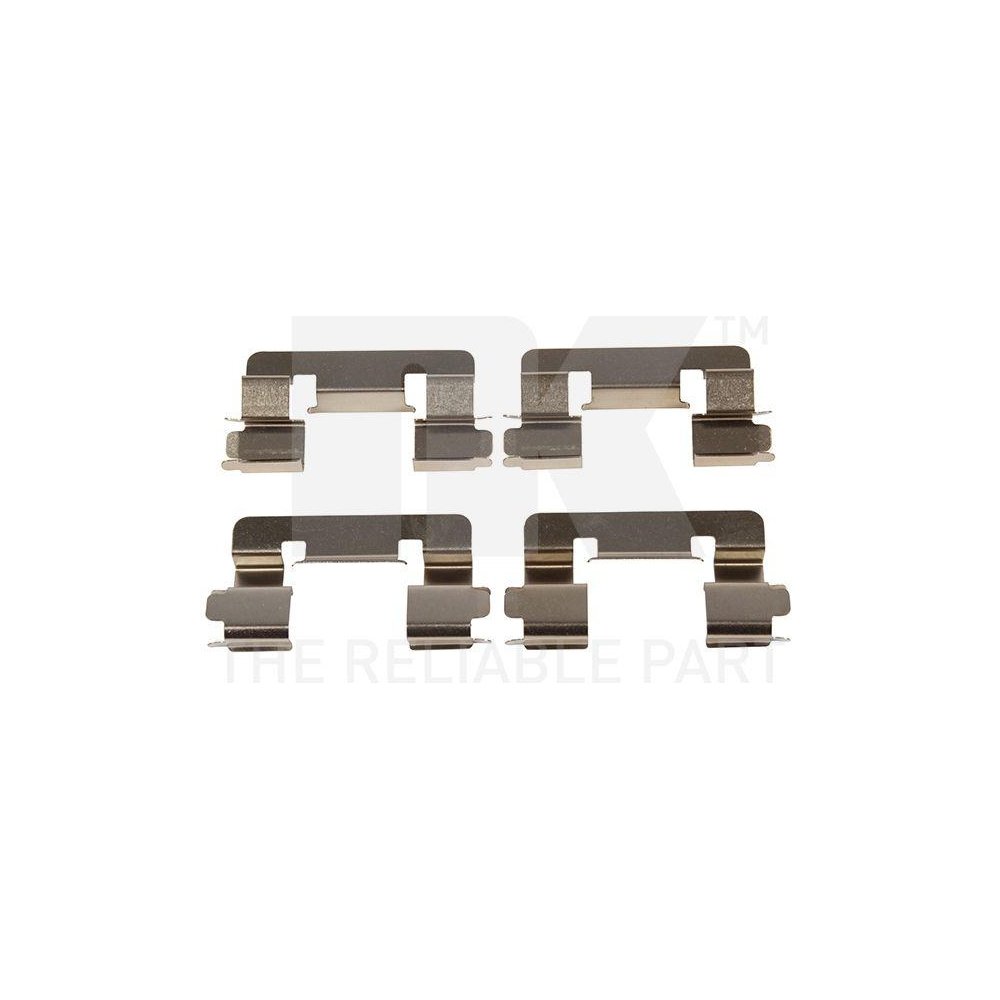 Комплект аксессуаров, тормозные колодки NK 7945293, передний мост, фото №1