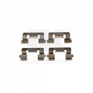 Комплект аксессуаров, тормозные колодки NK 7945293, передний мост - Фото 1