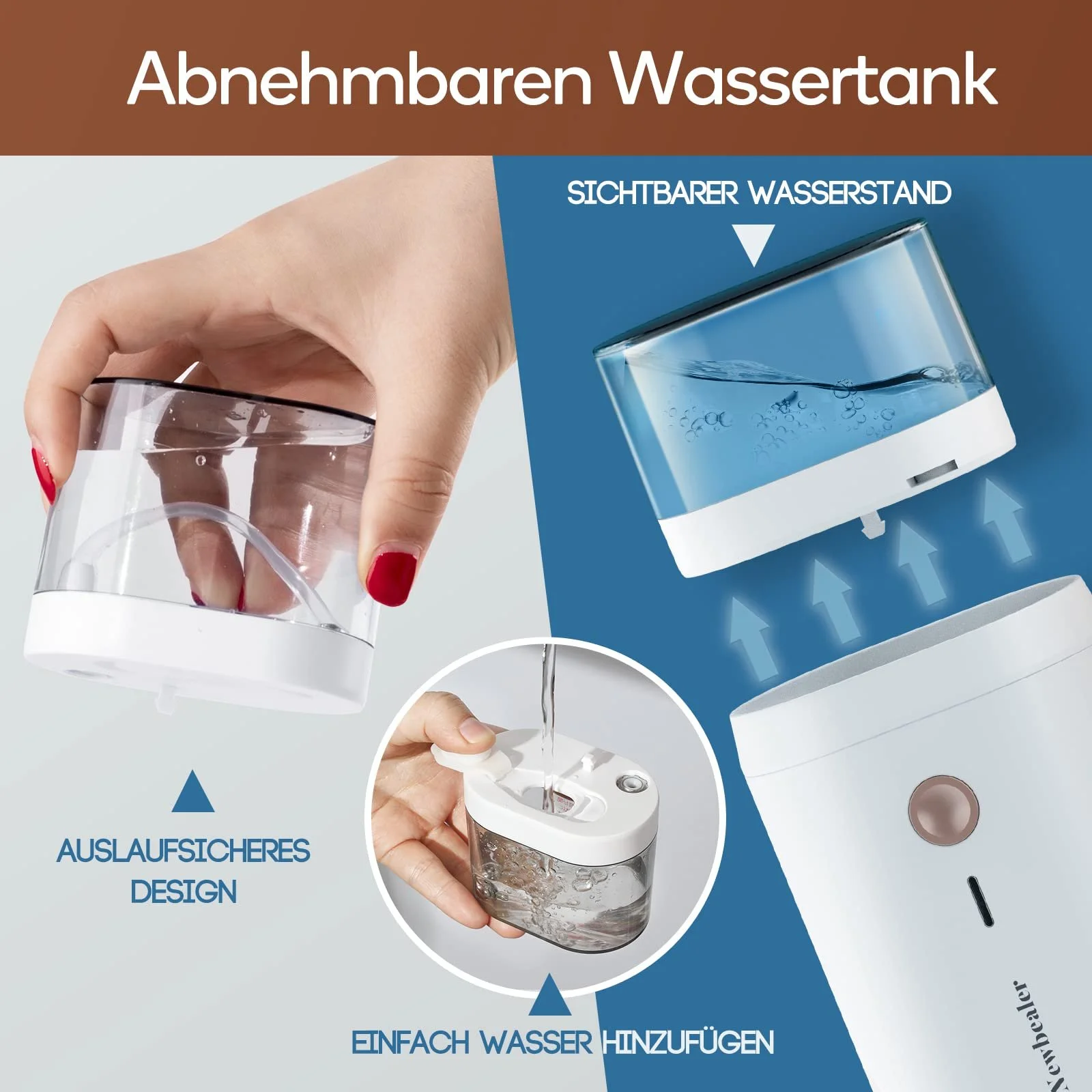 Отпариватель Newbealer 1200 Вт 180 мл Белый, фото №6