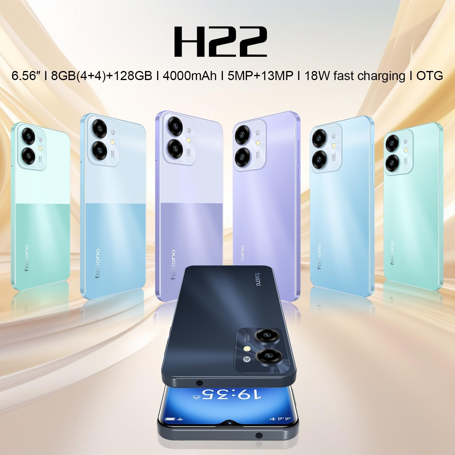 Смартфон 8GB+64GB 6,52" HD+ 13 Мп+5 Мп 4000 мАч 4G Dual SIM, фото №7
