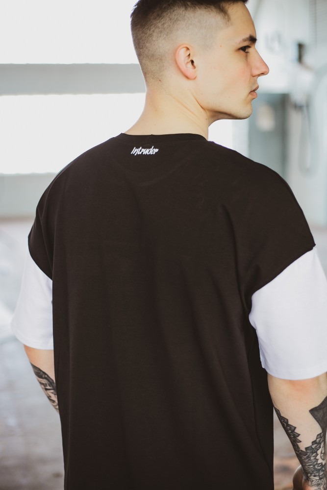 Футболка FreeDom черная с белым, фото №10