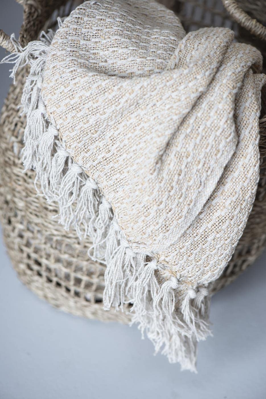 Плед IB Laursen Жовтий/Кремовий 130 x 160 см, фото №2 Плед IB Laursen Жовтий/Кремовий 130 x 160 см, фото №2