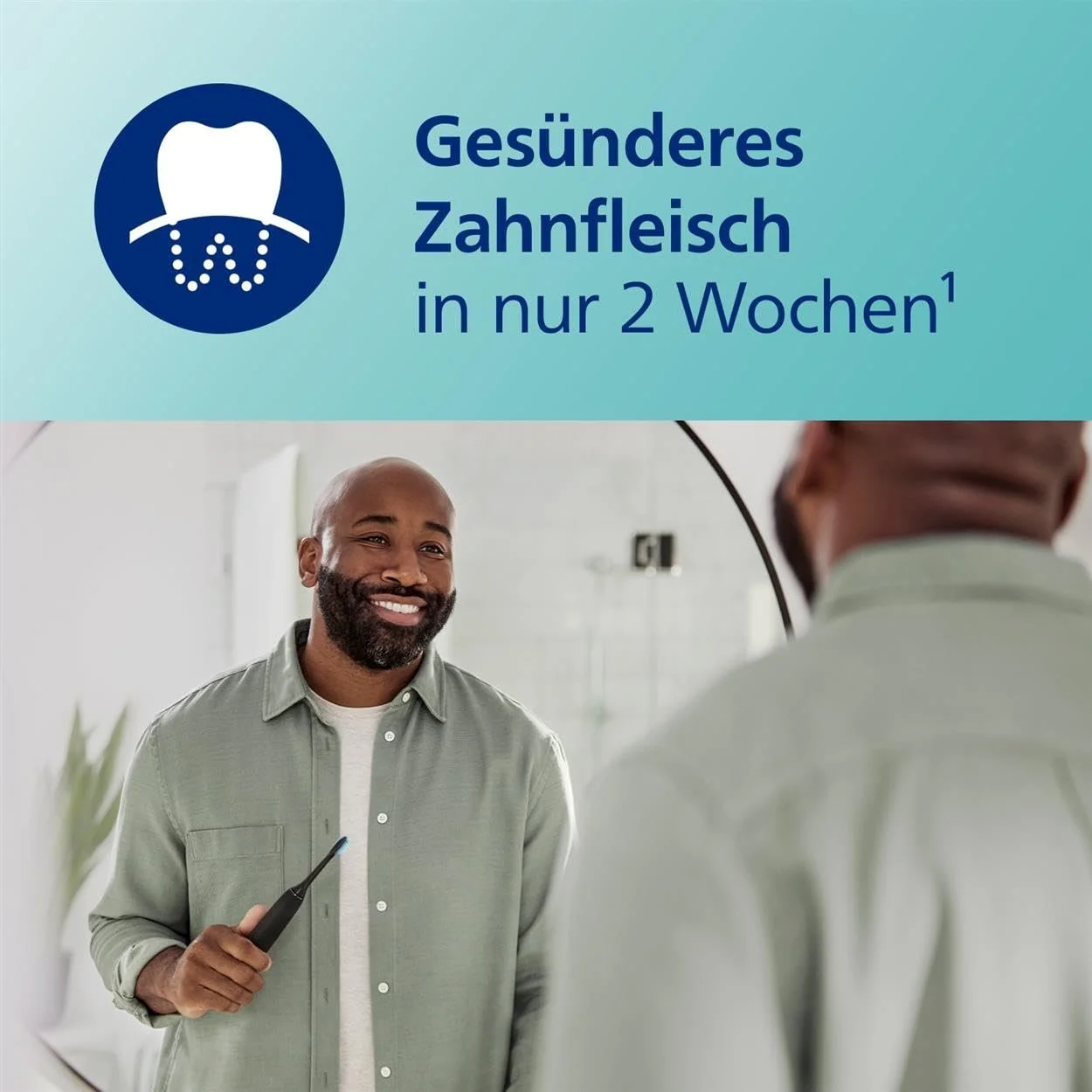 Электрическая зубная щетка Philips Sonicare ProtectiveClean 5100 Blue, фото №3