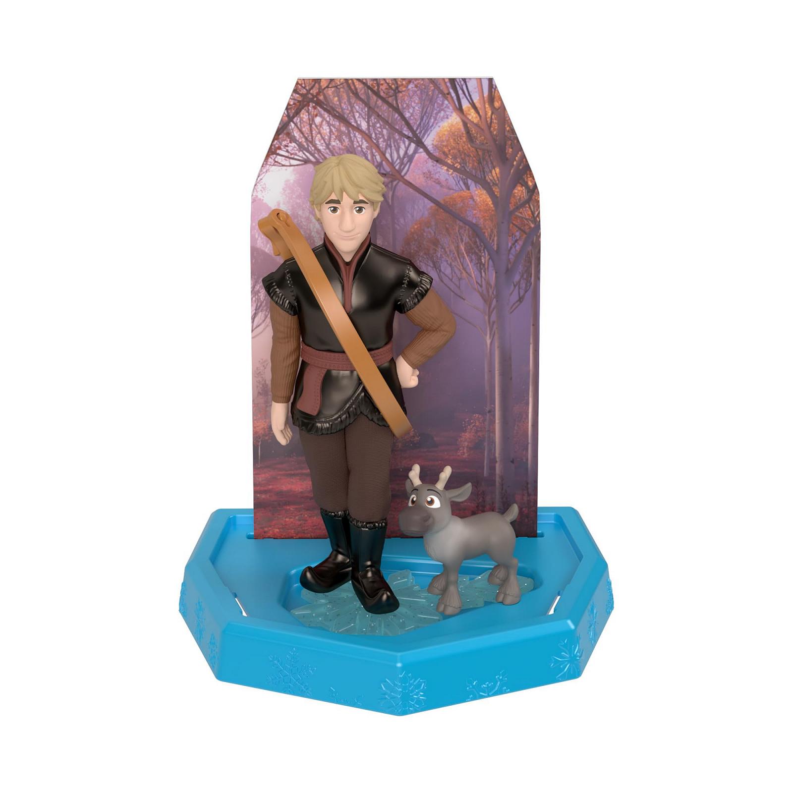 Лялька Mattel Disney Frozen Small Doll Set Ice Reveal з 1 лялькою, льодовим гелем та 6 сюрпризами, включно з фігуркою друга та аксесуарами, фото №4