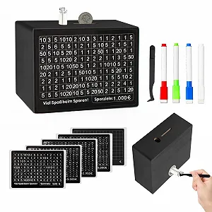 Скарбничка Дерев'яна З лічильником Багаторазова - Фото 1