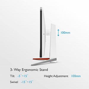 Монитор BenQ MOBIUZ EX3210U 4K 32 дюйма IPS 144 Гц 1ms HDR 600 HDMI 2.1 48 Гбит/с VRR с пультом управления synthetic.ua - Фото 1