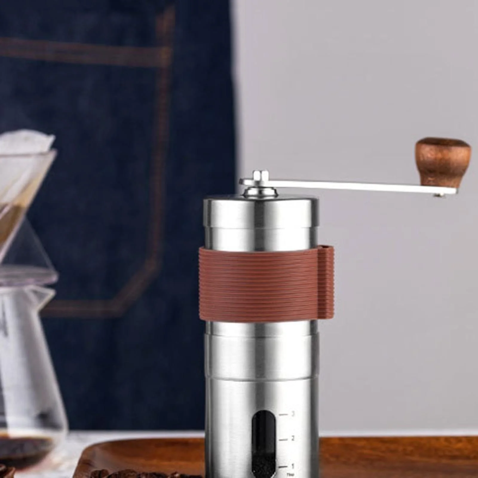 Ручная кофемолка с регулируемыми настройками, фото №3 Ручная кофемолка с регулируемыми настройками, фото №3