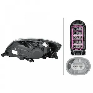 Фара основная HELLA 1ED 010 417-341 для SKODA, правая synthetic.ua - Фото 1