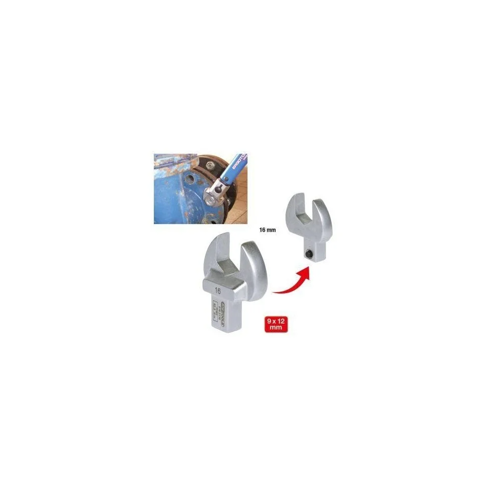 Насадка ріжкова KS TOOLS 516.2116 16 мм 9x12 мм, фото №1