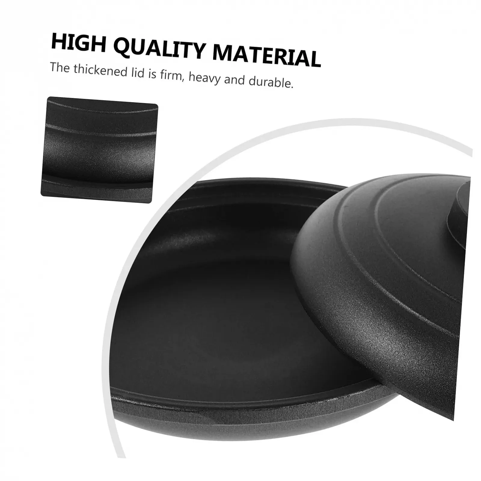 Кастрюля керамическая VALICLUD с антипригарным покрытием, индукционная, многофункциональная, фото №2